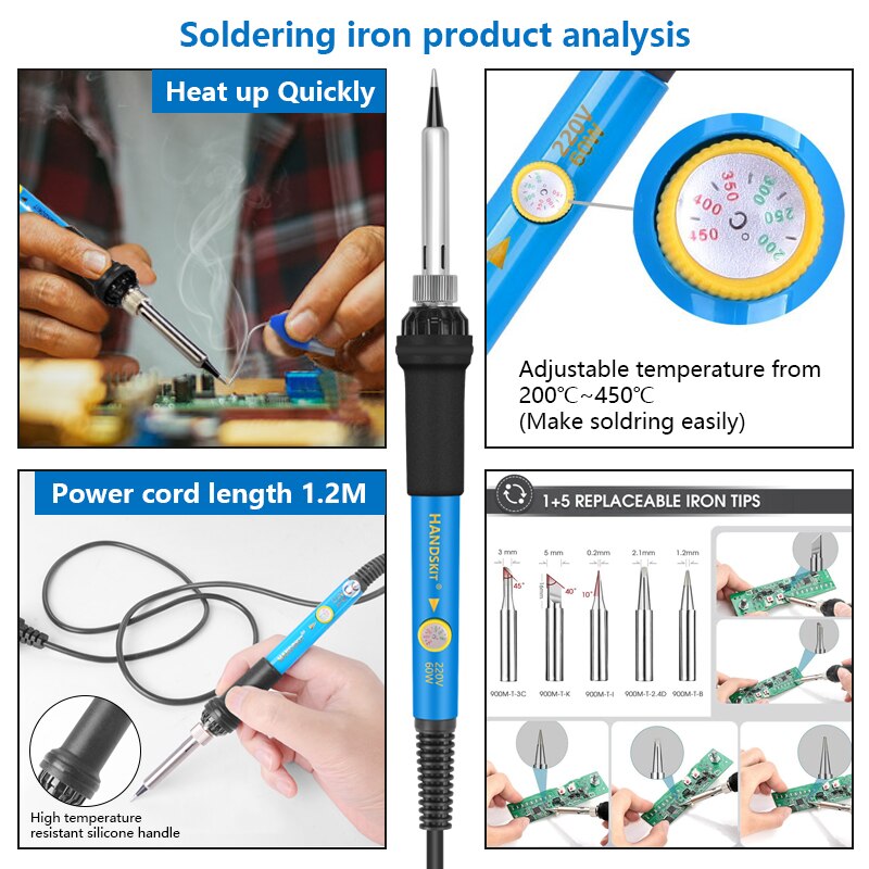 Handskit Screwdriver set Multifunctional Screwdriver Hand Tool Kit for Phone Tablet Compute Repair Maintenance Tool Hand Tools