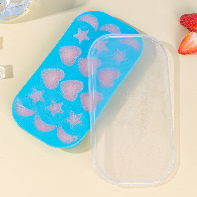Home Refrigerator Silicone Ice Box With Lid