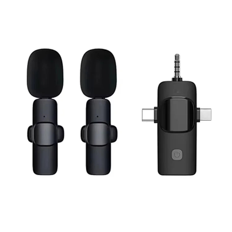 The K15 Microphone Supports Mute Reverb Headphone Monitoring Functions And Can be Connected to two Microphones at the Same Time