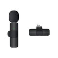 Wireless Lavalier Microphone Mini Portable Noise Reduction For Live Broadcast Gaming Audio Video Recording For Iphone Android